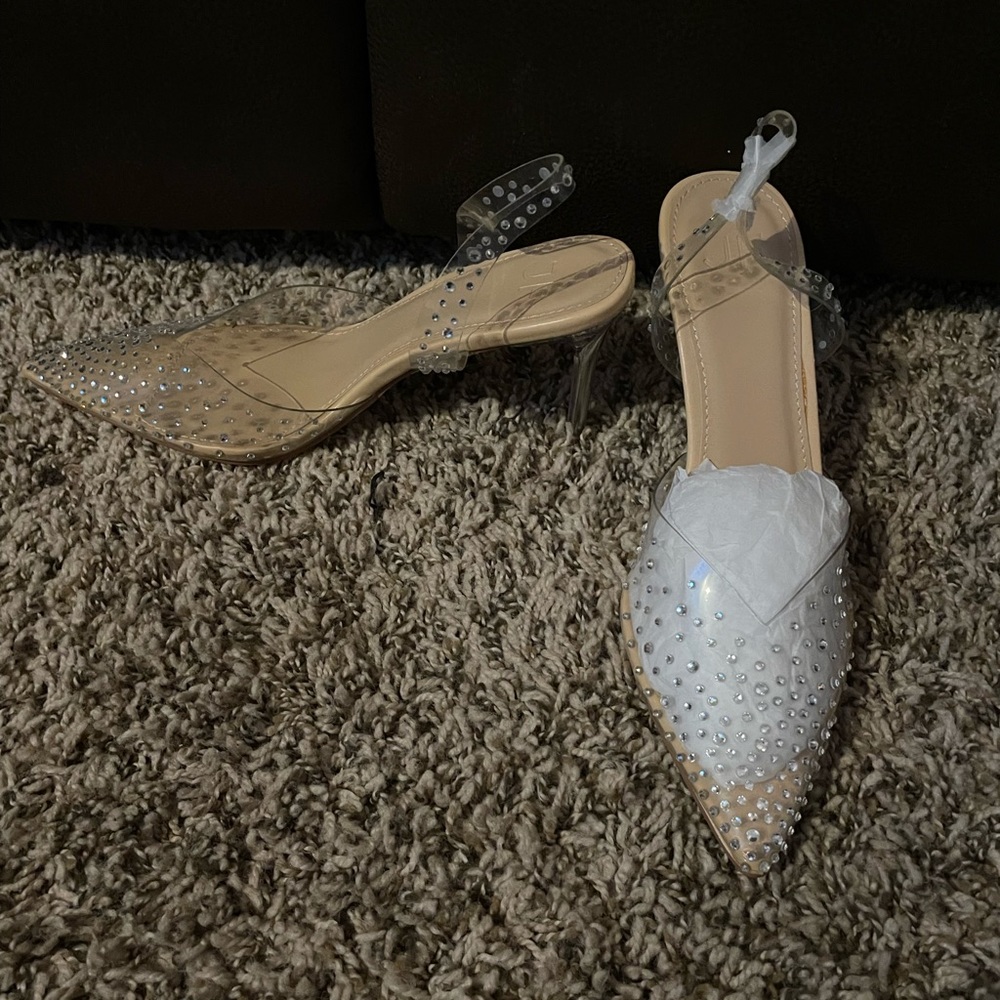 Clear Heeled Shoes